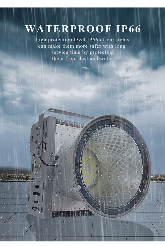 エネルギー節約 屋外 LED 洪水ライト 400w 600w 800w 塔クレーンライト Ip65 投光灯