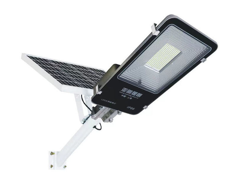 300W 400W IP65 防水 アルミ 太陽光 LED 路灯 リモコンとポール
