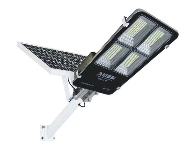 300W 400W IP65 防水 アルミ 太陽光 LED 路灯 リモコンとポール
