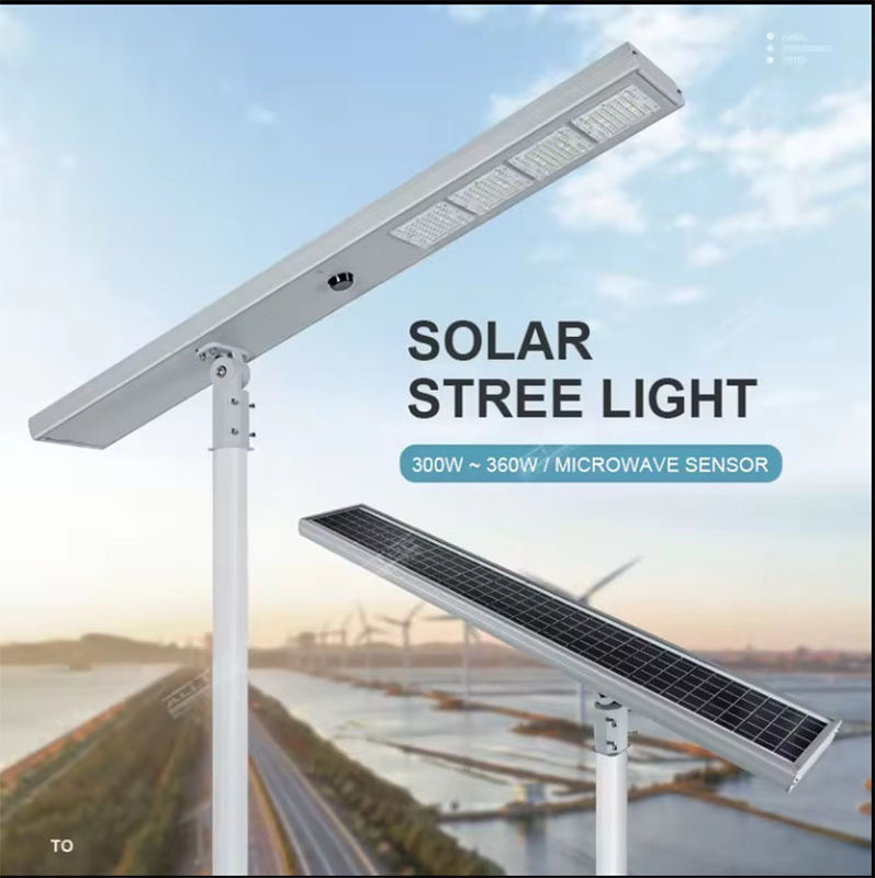 耐久性のある防水型太陽光LED路灯