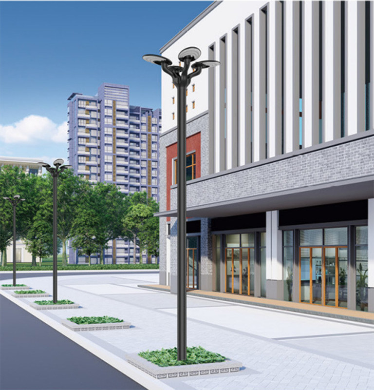 庭灯 高極灯 2.5-3.5m 40-60W LED 太陽光路灯 製品重量 23kg